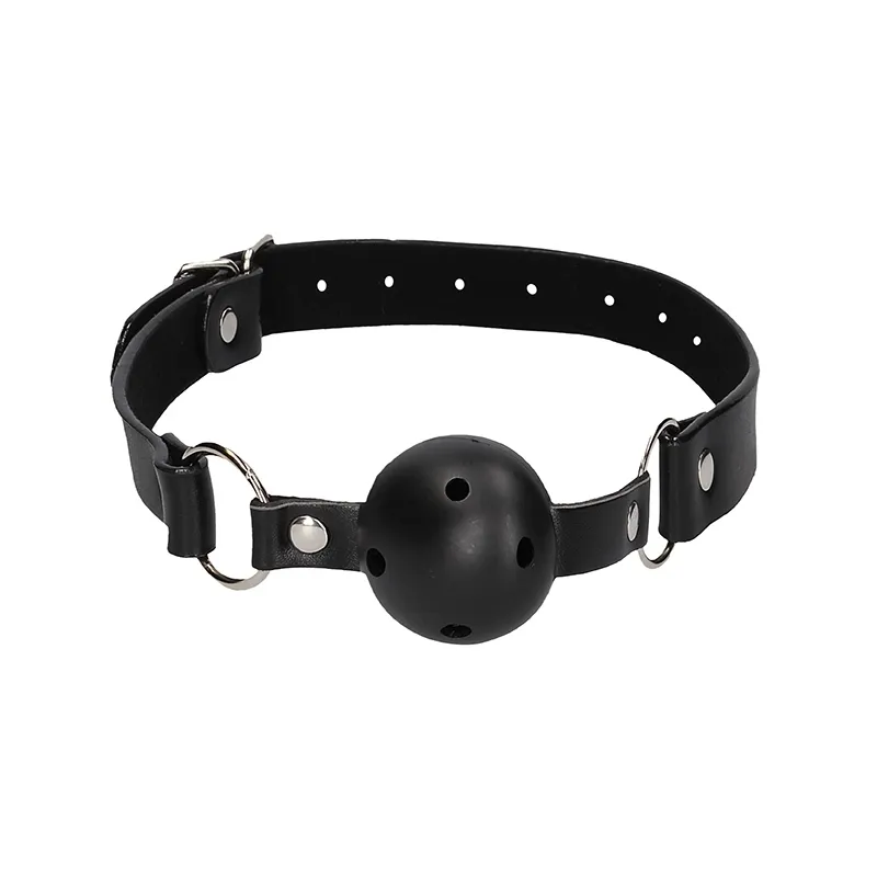 Ouch! Bâillon Boule gag Strap Noir